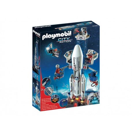 Playmobil Space Rocket With Launch Site-ComercializadoraZeus- 1052028368