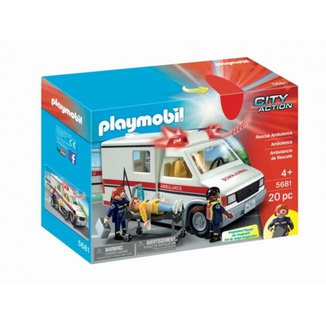 Playmobil Ambulancia de Rescate-ComercializadoraZeus- 1052028929