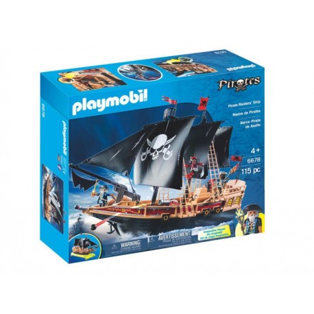 Playmobil Barco Pirata de Asalto-ComercializadoraZeus- 1052110102