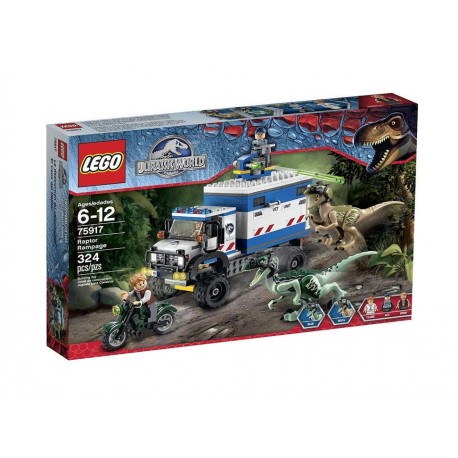 Lego Jurassic World Raptor Rampage-ComercializadoraZeus- 1033793631