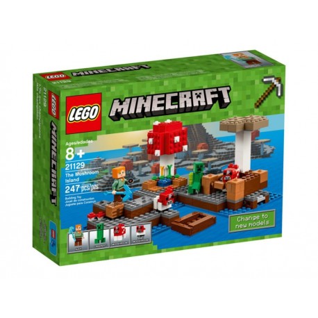 Isla Champiñón Lego Minecraft-ComercializadoraZeus- 1056715661