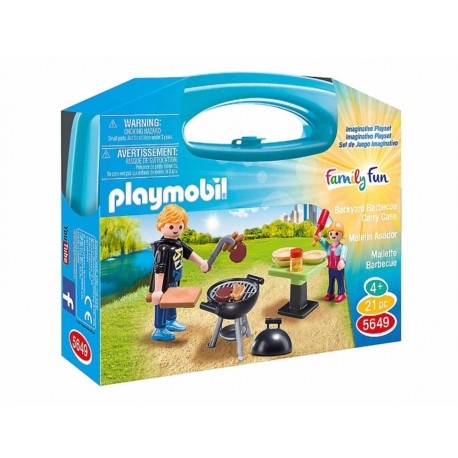 Playmobil Maletín Asador de Barbecue-ComercializadoraZeus- 1047021886