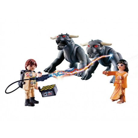 Playmobil Venkman, Dana y Perros de Gozer-ComercializadoraZeus- 1056913587