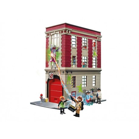 Playmobil Cuartel Parque de Bomberos-ComercializadoraZeus- 1056915521