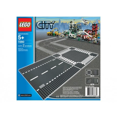 Straight & Crossroad Lego City supplementary-ComercializadoraZeus- 1056158487