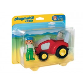 Playmobil 1.2.3 Tractor-ComercializadoraZeus- 1037631937