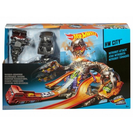 Pista Hot Wheels Megarrobot Destructor-ComercializadoraZeus- 1039969111