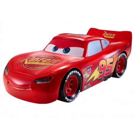 Vehículo McQueen Mattel Cars 3 movimientos de Película-ComercializadoraZeus- 1058557818
