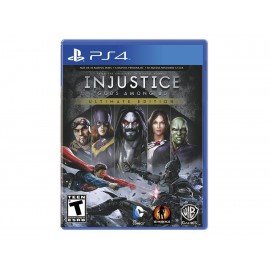 Injustice Ultimate Edition PlayStation 4-ComercializadoraZeus- 1022980307