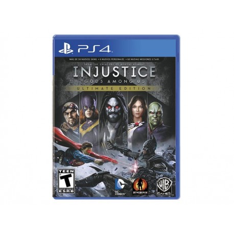 Injustice Ultimate Edition PlayStation 4-ComercializadoraZeus- 1022980307