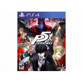 Persona 5 Play Station 4-ComercializadoraZeus- 1037752840