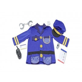 Melissa & Doug Set de Disfraz de Policía-ComercializadoraZeus- 1030487121