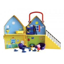 Bandai Casa de Peppa Pig con Figura-ComercializadoraZeus- 1030384063