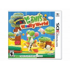 Nintendo 3DS Poochy y Yoshi s Woolly World-ComercializadoraZeus- 1055735065