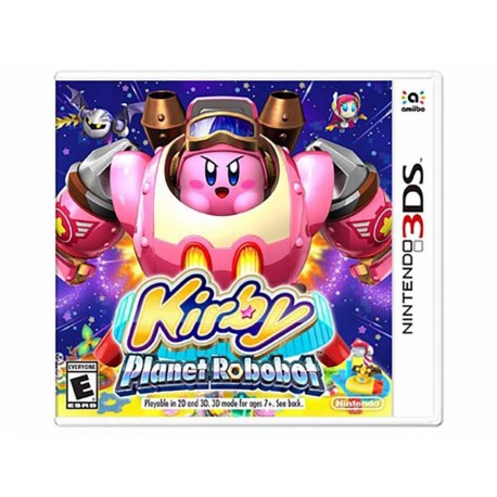 Nintendo 3DS Kirby Planet Robobot-ComercializadoraZeus- 1048806526