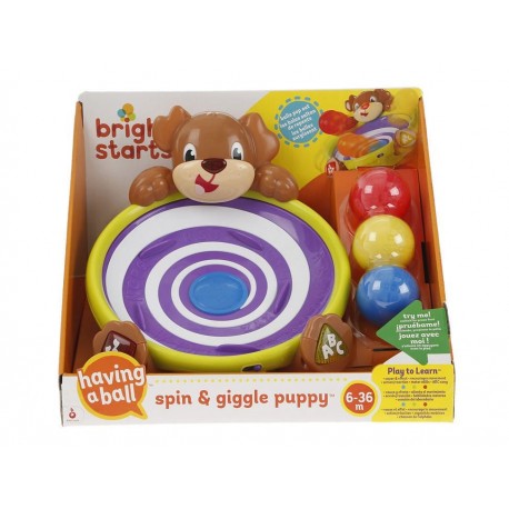 Kids II Perro Spin & Giggle Puppy-ComercializadoraZeus- 1042494069