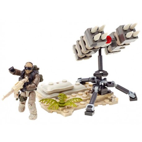 Mega Bloks Set de Figuras con Vehículos-ComercializadoraZeus- 1029831641