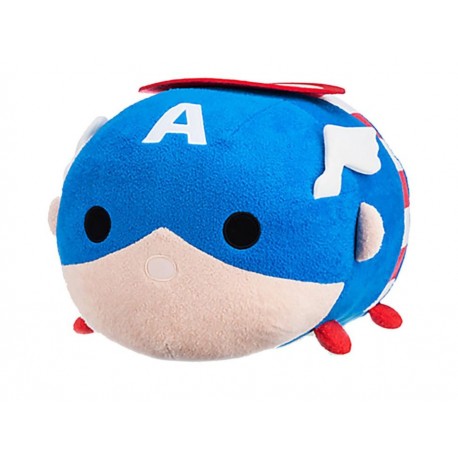 Disney Collection Tsum Tsum Peluche Mediano Capitán América-ComercializadoraZeus- 1050916461