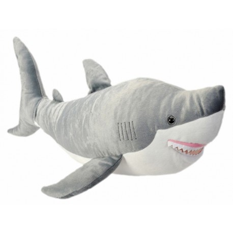 Peluche Wild Republic Cuddlekins Tiburón Blanco Jumbo-ComercializadoraZeus- 1058202556