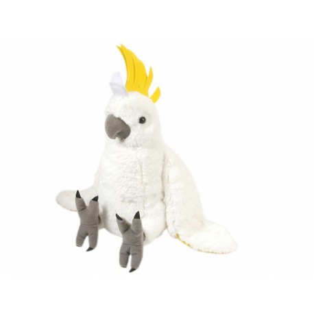 Peluche Wild Republic Cuddlekins Cacatúa Galerita-ComercializadoraZeus- 1058202629