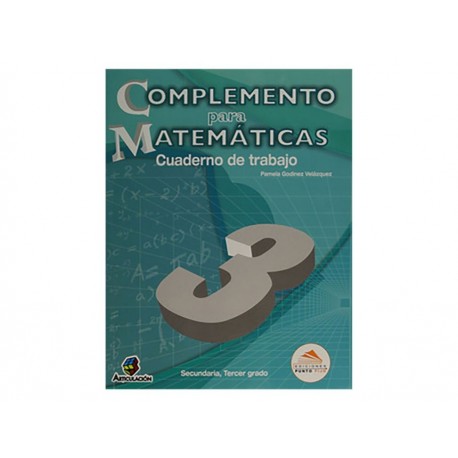 Complemento para Matemáticas 3 Cuaderno de Trabajo-ComercializadoraZeus- 1052159276