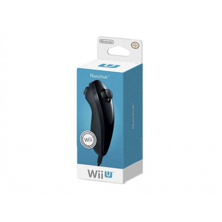Wii U Control Remoto Nintendo Nunchuk Negro-ComercializadoraZeus- 80122080