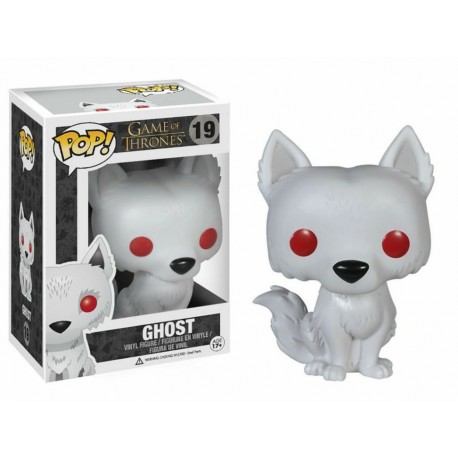 Funko Pop Game of Thrones Figura de Ghost-ComercializadoraZeus- 1056212104