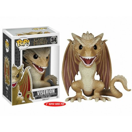 Funko Pop Game of Thrones Figura de Viserion-ComercializadoraZeus- 1056212198