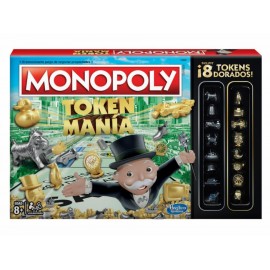 Monopoly Hasbro Token Manía-ComercializadoraZeus- 1057524193