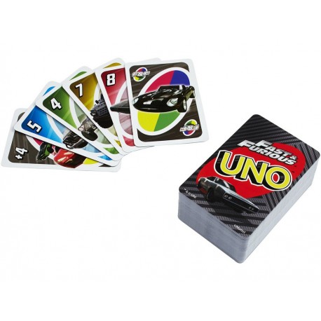 Juego de Mesa Uno Matel Fast & Furious-ComercializadoraZeus- 1056812306