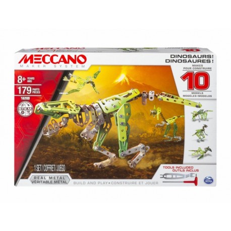 Set de Dinosaurios Spin Master Meccano 10 Modelos-ComercializadoraZeus- 1048480639