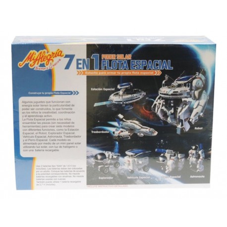Mi Alegría 7 en 1 Flota Espacial con Poder Solar-ComercializadoraZeus- 1050495911