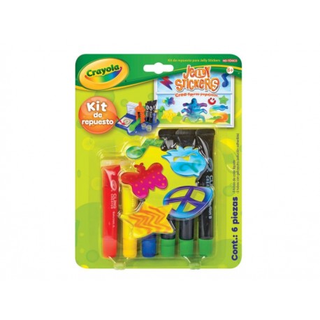 Crayola Refill Jelly Stickers-ComercializadoraZeus- 1051985415