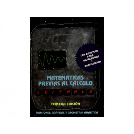 Matemáticas Previas al Cálculo-ComercializadoraZeus- 1041610596