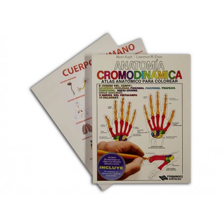 Anatomía Cromodinámica Atlas Anatómico para Colorear con CD-ComercializadoraZeus- 1034931921