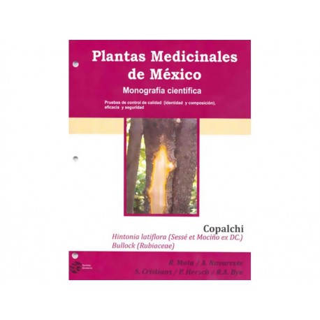 Plantas Medicinales de México Monografía Científica Copalchi-ComercializadoraZeus- 1037298171