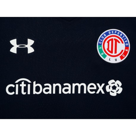 Jersey Under Armour Deportivo Toluca FC Réplica Tercer Equipo para niño-ComercializadoraZeus- 1059985126