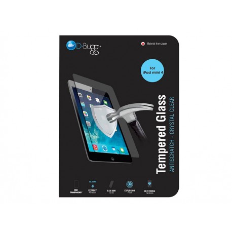 D-Bugg Protector de Cristal para Ipad Mini 4-ComercializadoraZeus- 1046971708