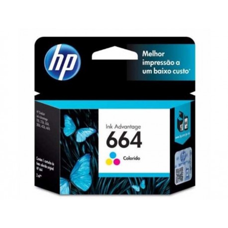 Cartucho HP Tinta 664 Tricolor-ComercializadoraZeus- 1045892669