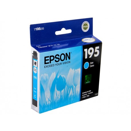 Epson Cartucho T195 Azul-ComercializadoraZeus- 1012611958