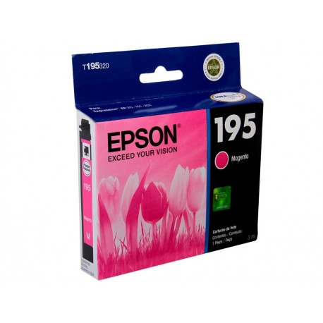 Epson Cartucho T195 Magenta-ComercializadoraZeus- 1012611966