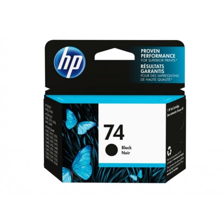 HP Cartucho 74 Tinta Negra-ComercializadoraZeus- 1057200487