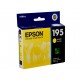 Epson Cartucho T195 Amarillo-ComercializadoraZeus- 1012611974