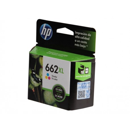 Cartucho HP Tinta 662XL Tricolor-ComercializadoraZeus- 1009735328