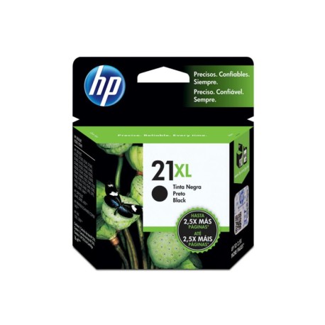 HP Cartucho 21XL Tinta Negra-ComercializadoraZeus- 1057200525