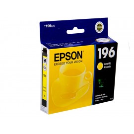 Epson Cartucho T196 Amarillo-ComercializadoraZeus- 1012612016