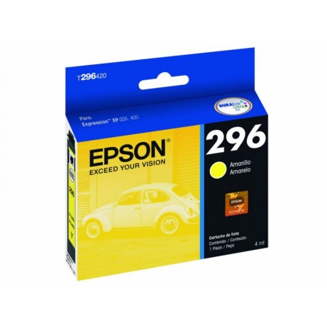 Epson T296420-AL Cartucho Amarillo-ComercializadoraZeus- 1049393594