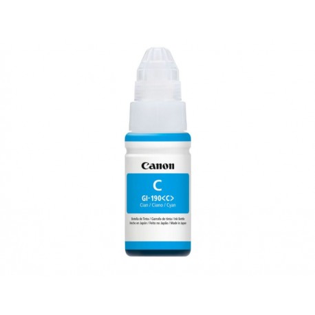 Bote de Tinta Canon GI-190 Cyan-ComercializadoraZeus- 1058315628