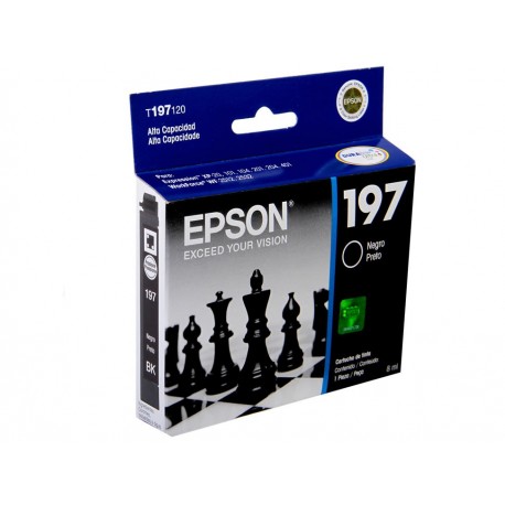 Epson Cartucho T197 Negro-ComercializadoraZeus- 1012612521
