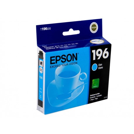 Epson Cartucho T196 Azul-ComercializadoraZeus- 1012611991